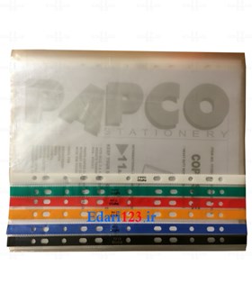 کاور ایندکس رنگی A4 Papco (بسته 100تایی)